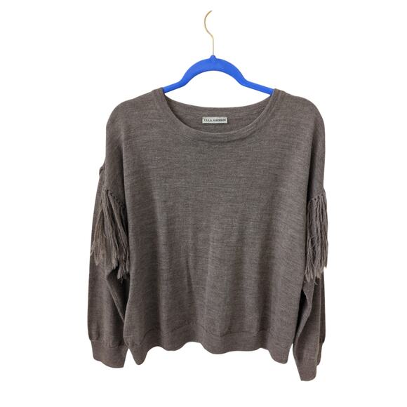 Ulla Johnson Alpaca Fringe Sweater size M - Picture 1 of 4